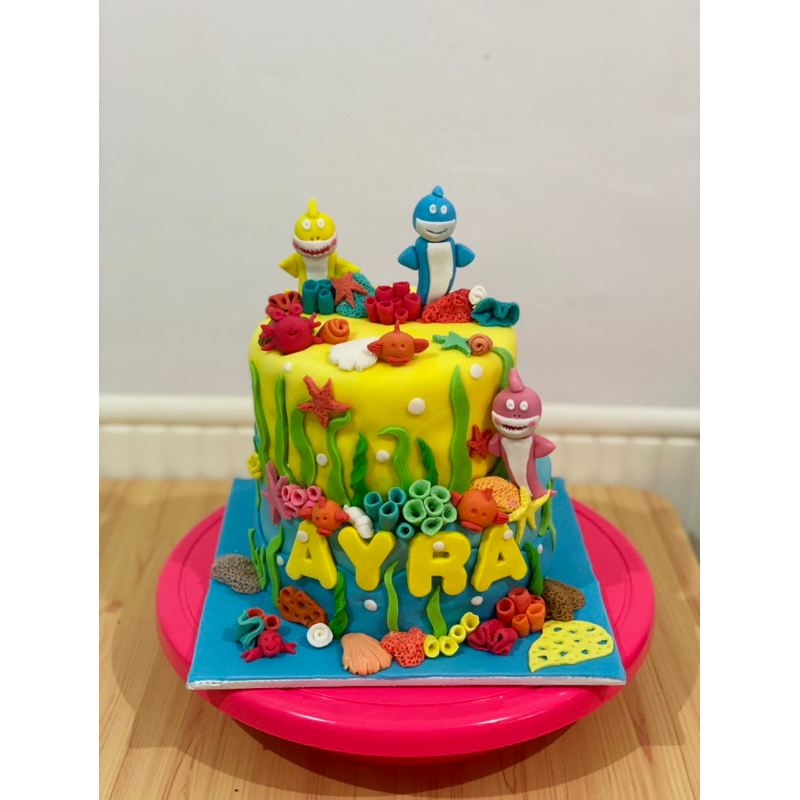 

fondant birthday cake kue ultah tema kue ultah anak