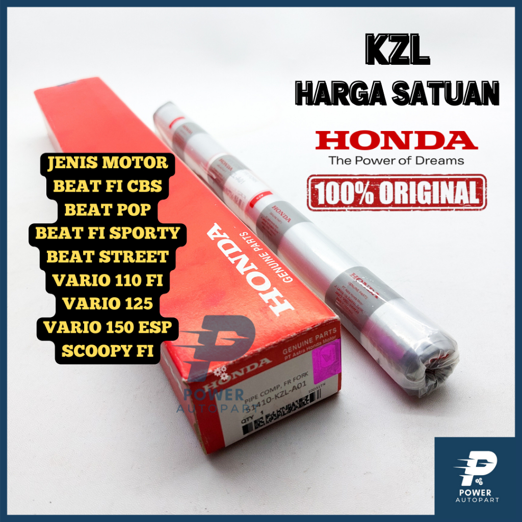 As Shock Depan BEAT Fi, Vario 110, Spacy Fi, Scoopy FI ESP, Vario 125 Kualitas Terbaik Original - KZ