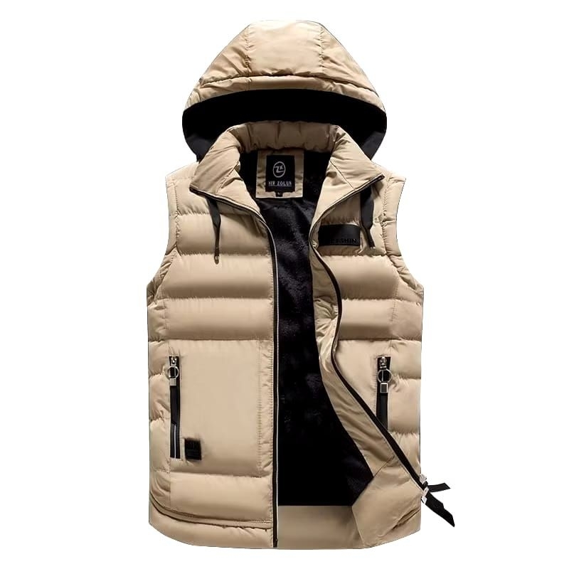 Rompi gelembung tebal terbaru/rompi pria anti angin