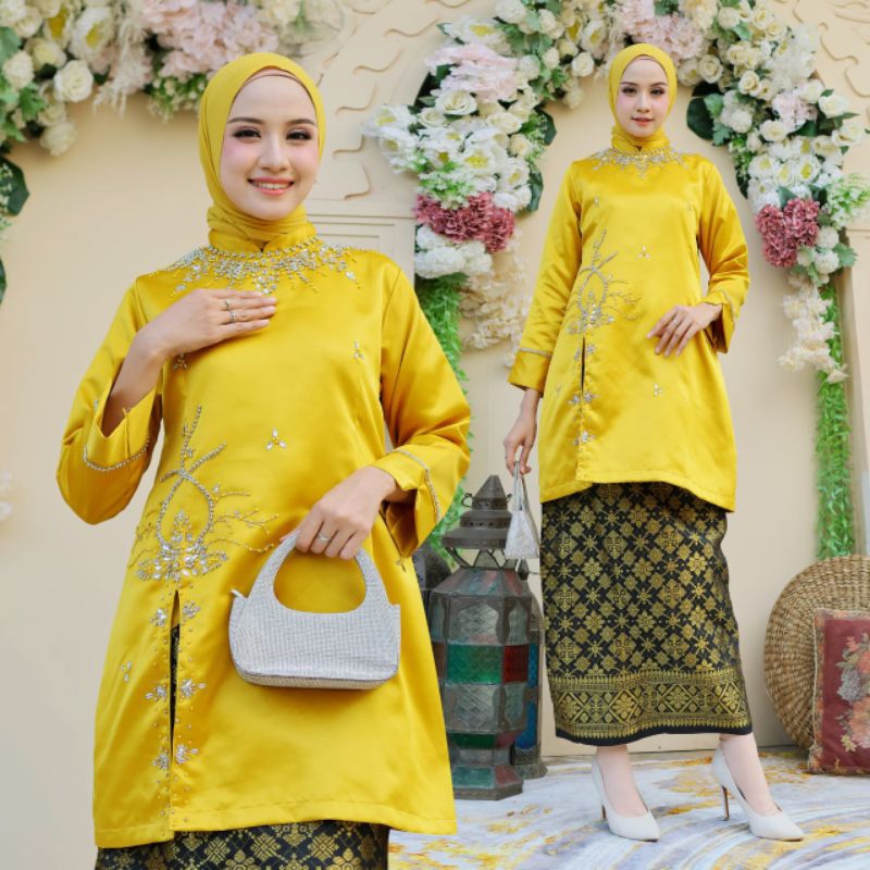 KEBAYA KURUNG TAFETA - KEBAYA KURUNG MELAYU-KEBAYA TAFETA
