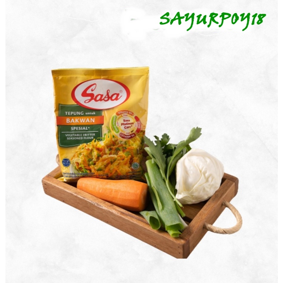 

Paket Masak Bakwan Sayur 1 pack (Sayurpoy18)