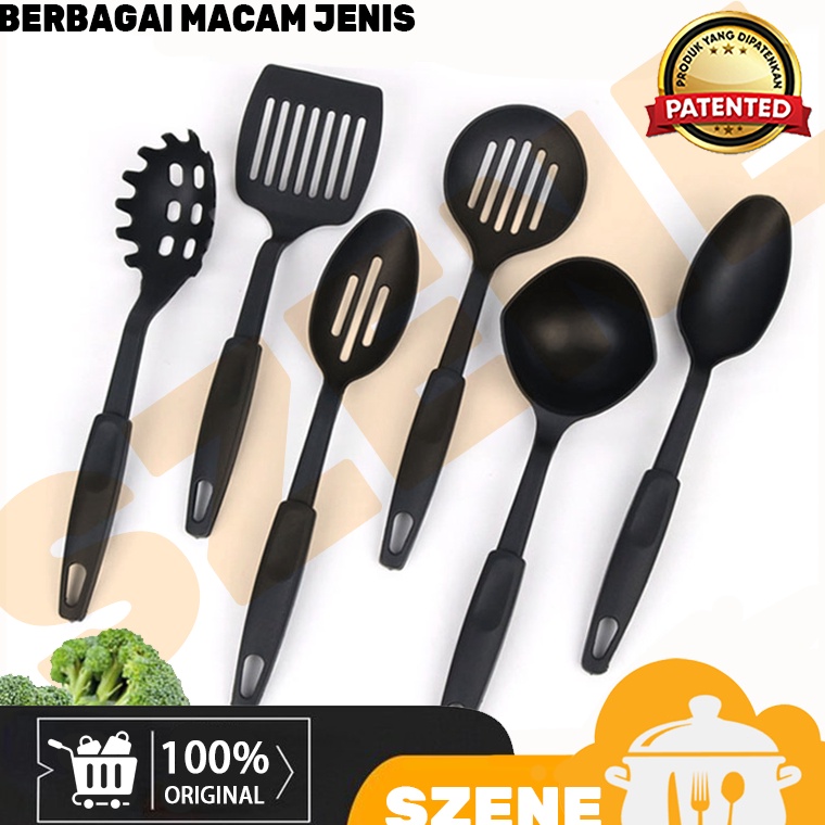 Paling Dicari Alat spatula masak dapur peralatan dapur nilon plastik satu potong set enam potong set