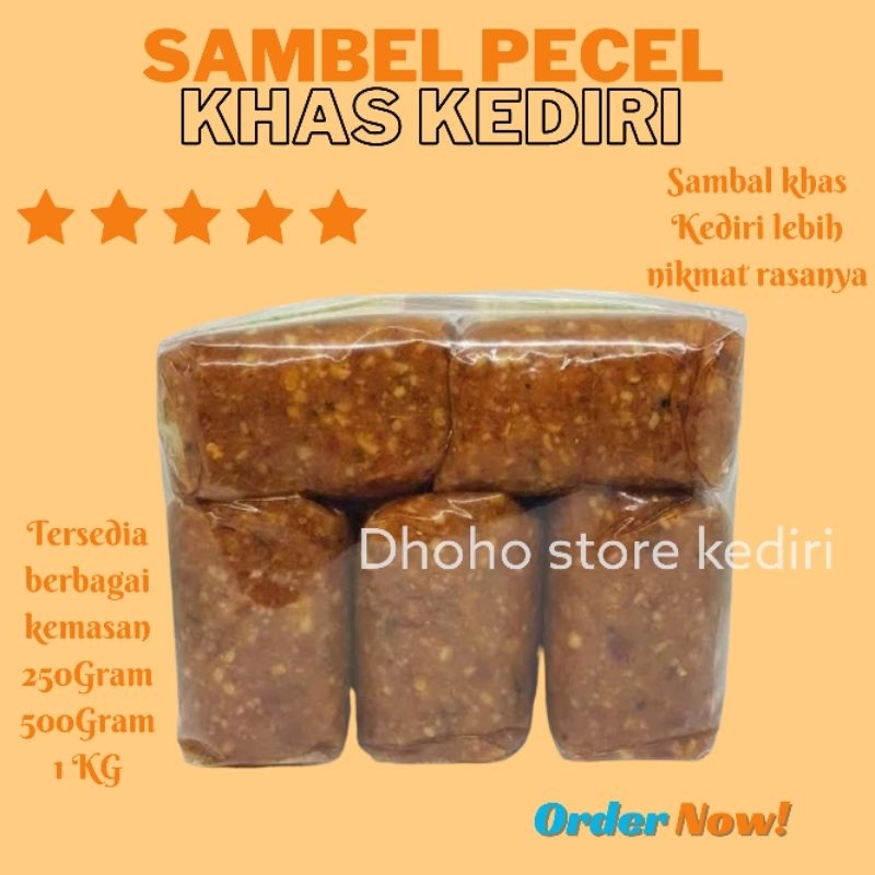 

Sambal pecel nasi pecel sambal khas kediri 500gram
