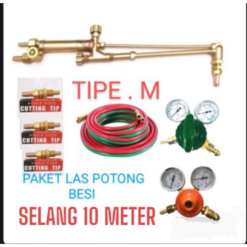 BLANDER LAS POTONG   BESI  1 PAKET  LENGKAP LPG