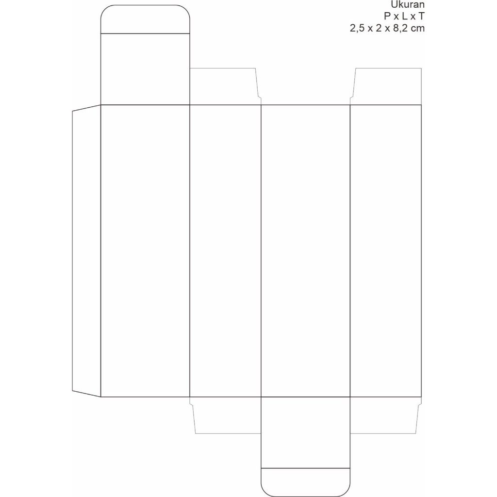 

Box Custom full Colour/Brand sendiri/Logo sendiri ukuran P x L x T = 2,5 x 2 x 8,2 cm