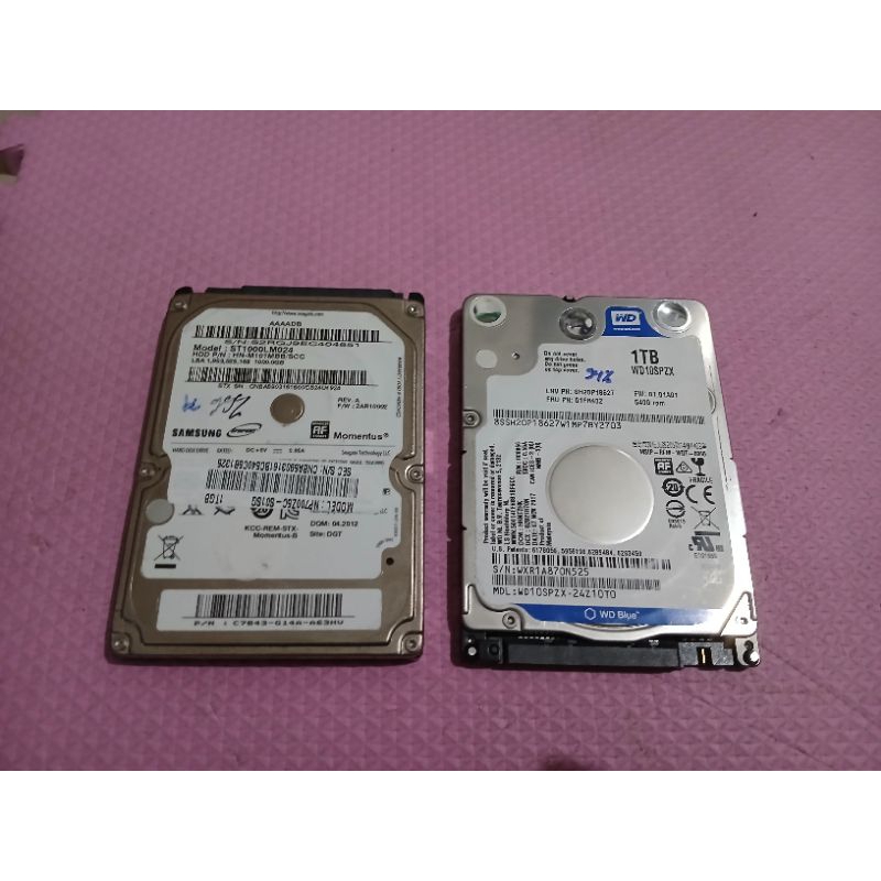 Hardisk 1tb laptop