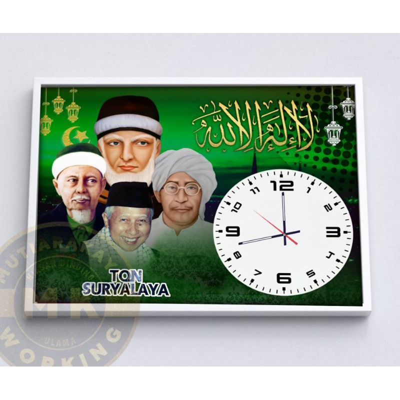 Poster tqn jam dinding tqn