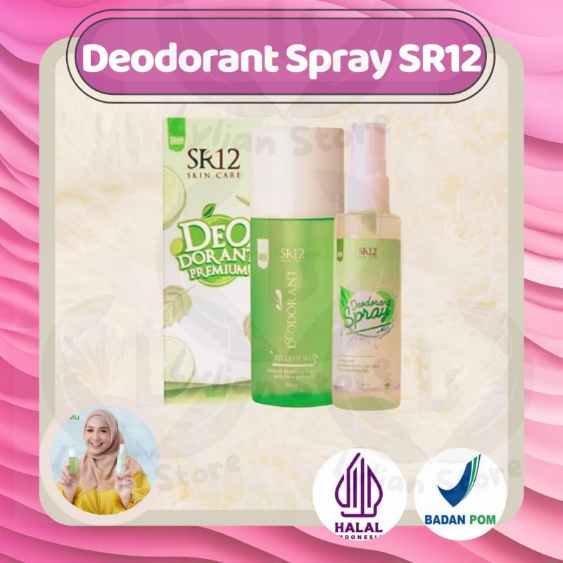 Deodorant Spray SR12 Herbal Skincare