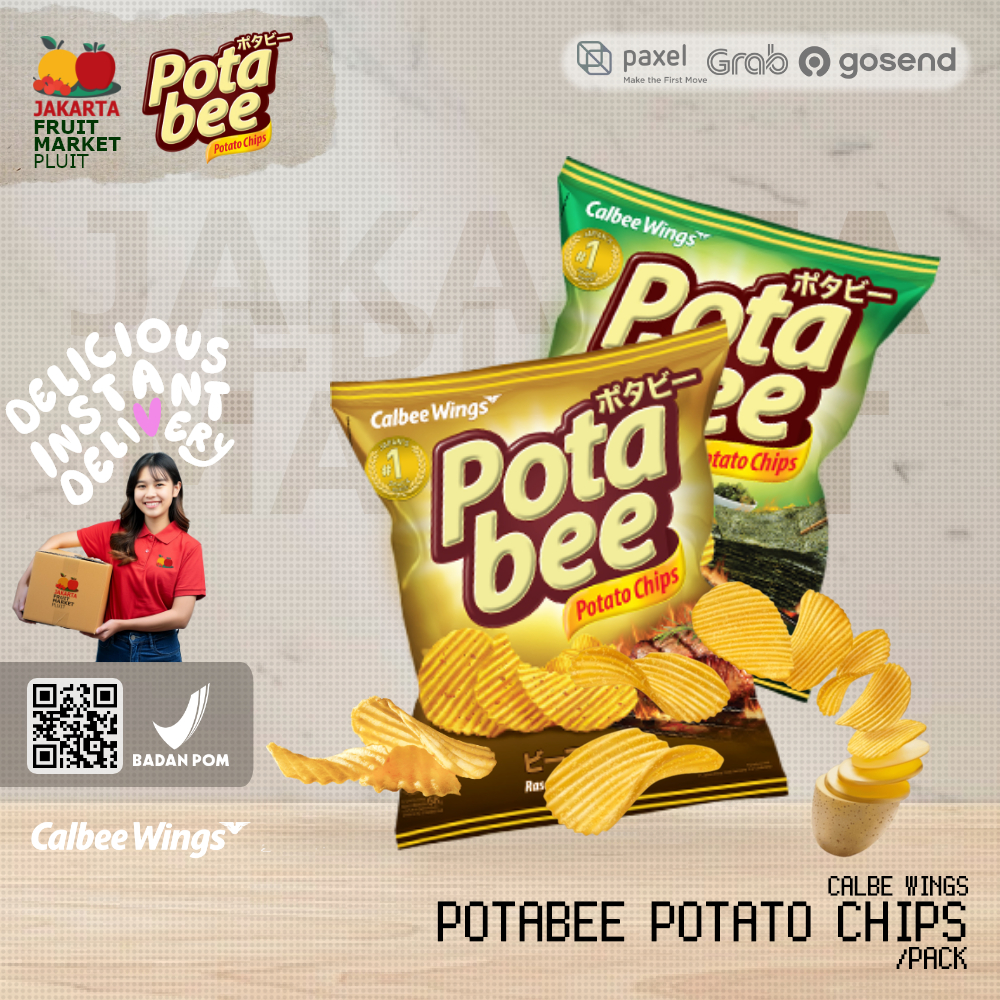 

POTABEE ALL grilled seaweed bbq beef snack camilan keripik kentang