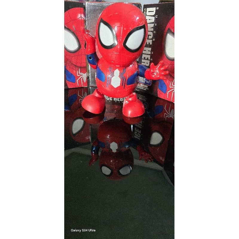 Mainan robot dancing Hero robot Spiderman joget dancing robot mainan robot joget mainan murah