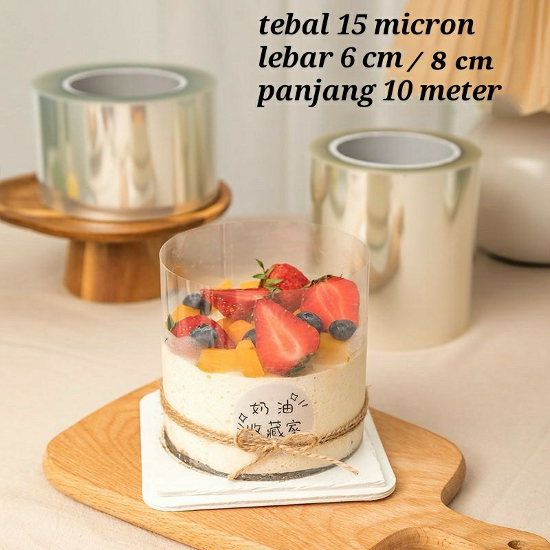 mika roll kue cheese mousse cake puding  panjang 10 meter