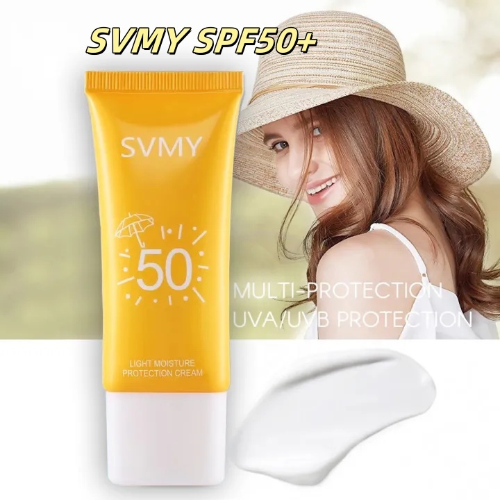 SVMY SPF50+ Tabir Surya Tabir Surya untuk Wajah Tabir Surya untuk Wajah dan Tubuh 50g Perlindungan U