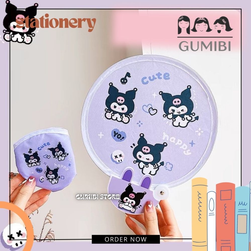 KIPAS AJAIB PLASTIK SANRIO KUROMI CINNAMOROL MELODY KIPAS TANGAN AJAIB SANRIO LUCU TERMURAH
