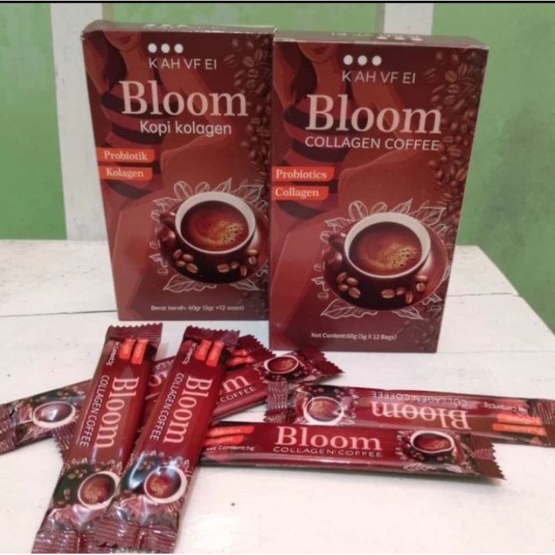 

PAKET 2KOTAK KOPI BLOOM COLLAGEN | COFFE BLOOM COLLAGEN KOPI BLOOM