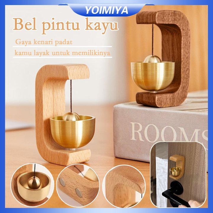 【✅ COD】Bel pintu/Bel Lonceng Pintu /bel pintu kenari/lonceng pintu kuningan/Bel pintu mewah yang rin
