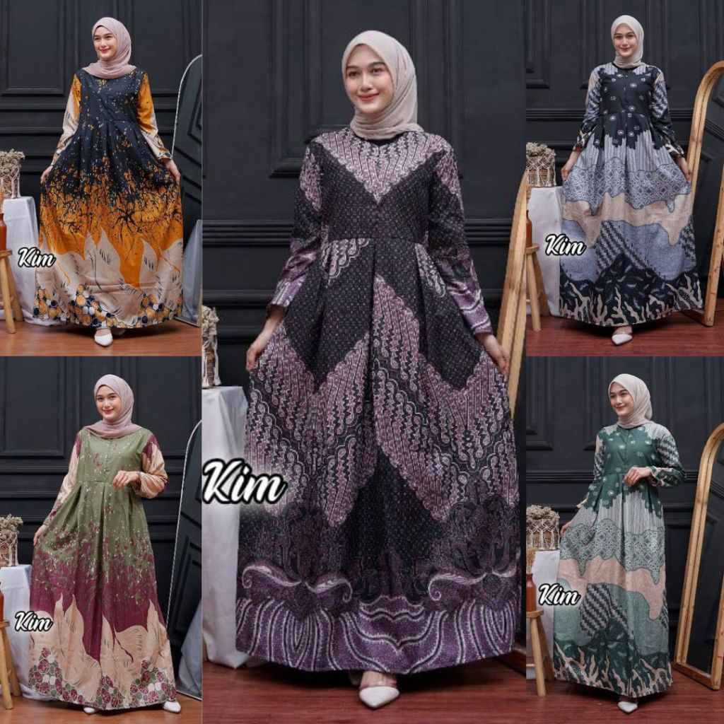 - NEW ARRIVAL - GAMIS BATIK MOTIF PREMIUM TERBARU KEKINIAN MURAH TAPI BUKAN MURAHAN