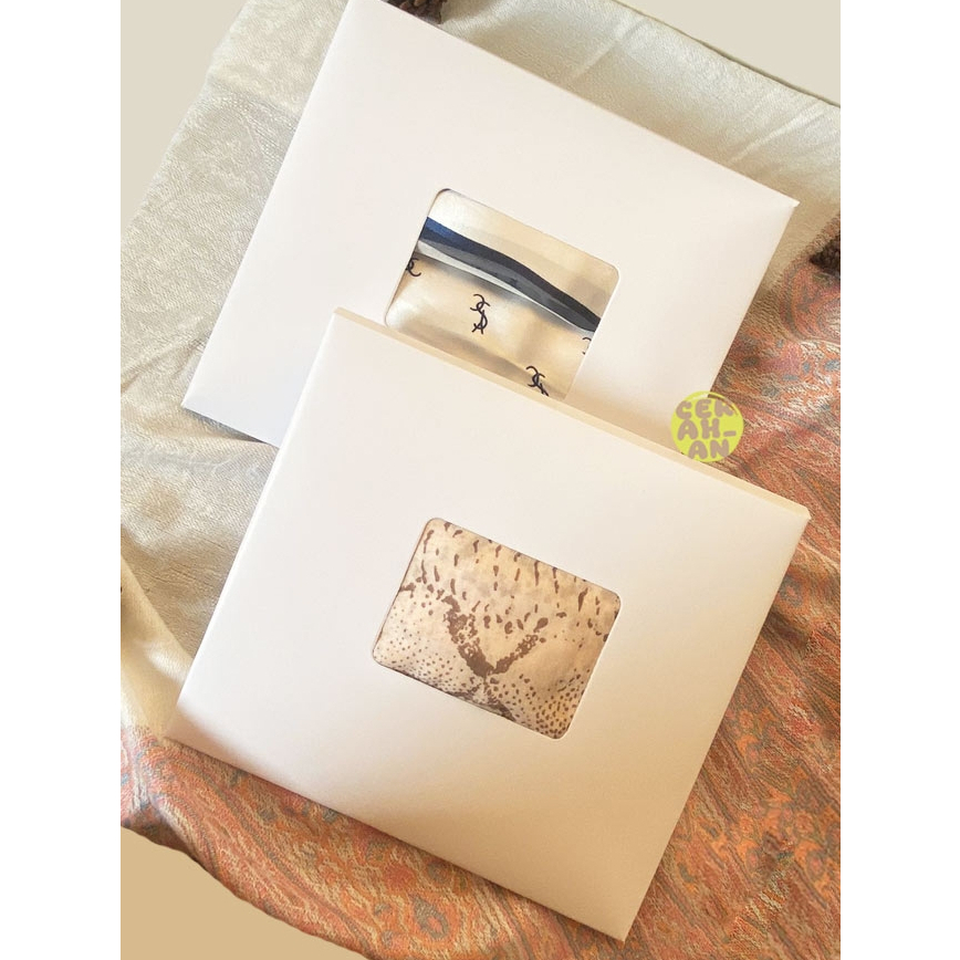 Custom packaging hijab scraf / box hijab / kemasan hijab / kemasan souvenirs