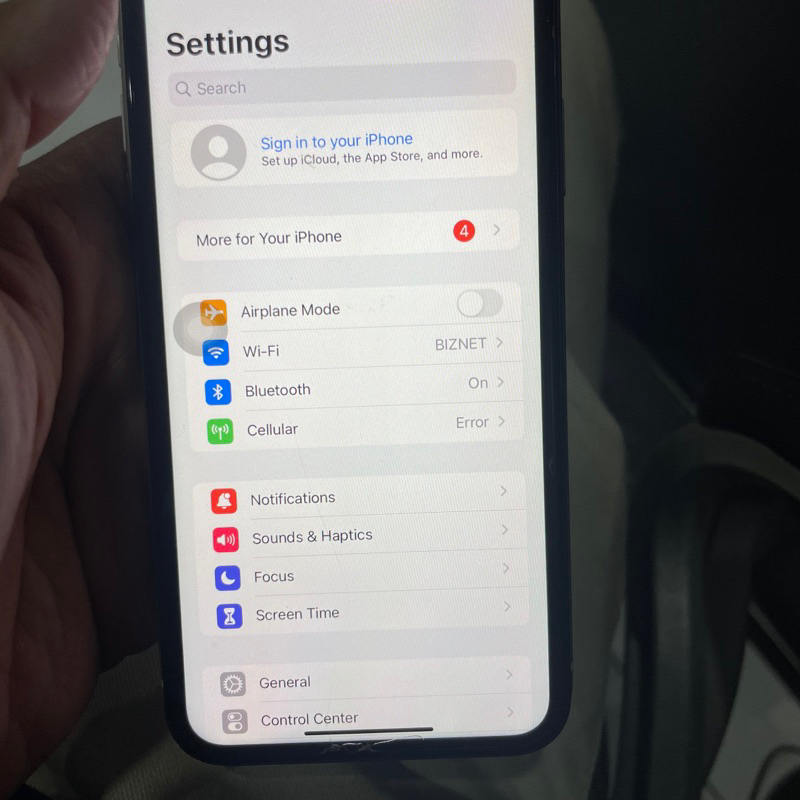 Mesin Iphone 11 Minus Sinyal 128Gb