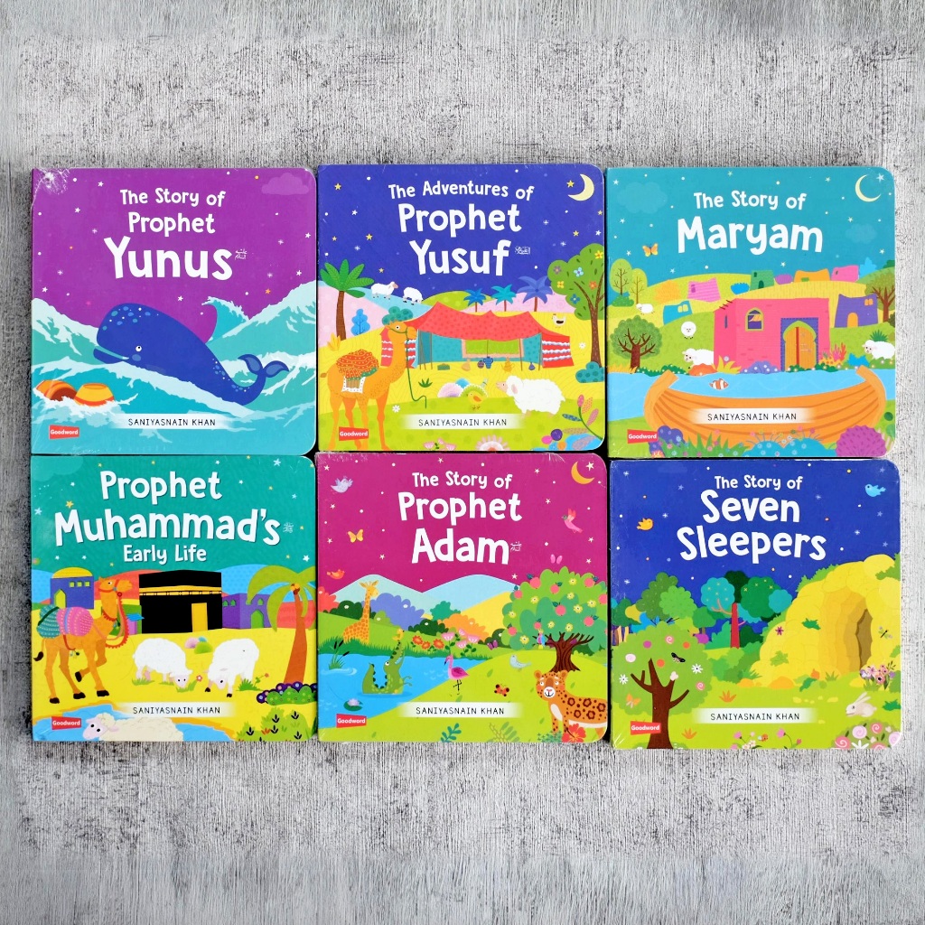 [Goodword] Prophet Series - Islamic Children Board Book