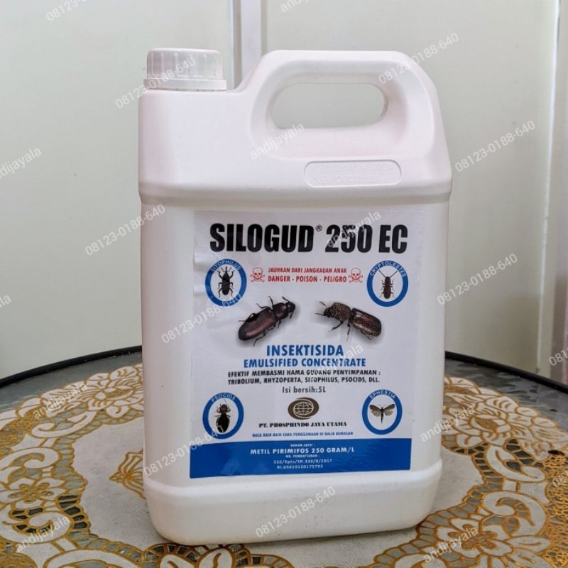 silogud 250 ec 5 Liter obat fumigasi fogging cair obat gudang obat kutu obat pabrik silogud 250ec ba