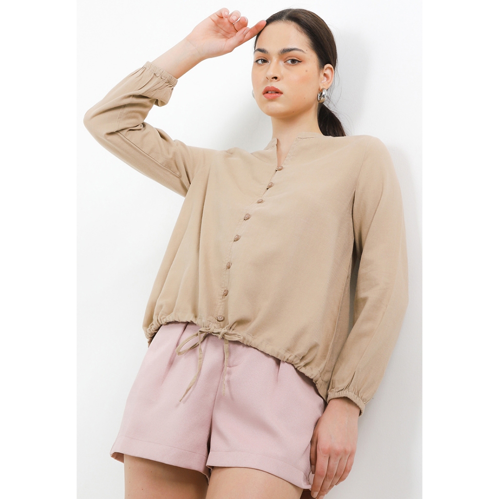 Triset Casual Pakaian Wanita Blouse - TR3096800