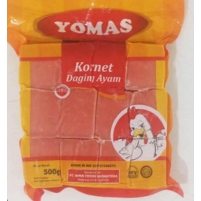 

Yomas kornet ayam 500gr