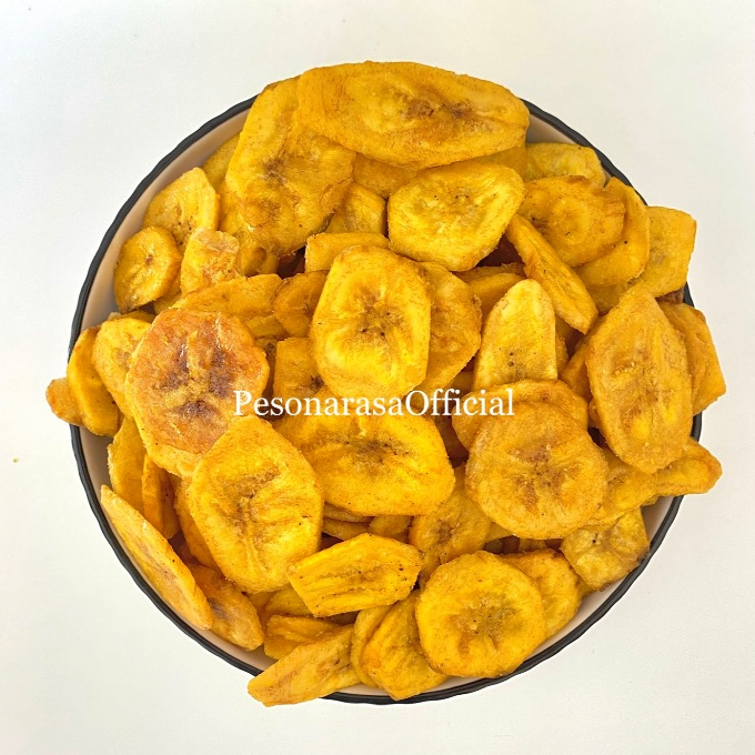 

KERIPIK PISANG MANIS KARAMEL 500 GR- 1KG / PISANG MANIS / PISANG KOIN / PISANG NANGA By Pesonarasa