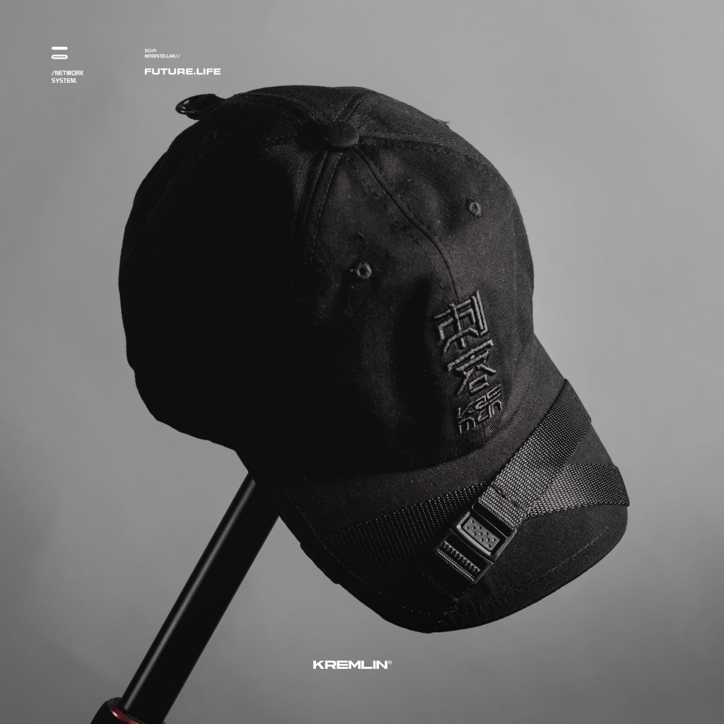 KREMLIN Topi Tactical Polo Cap Black Hat - VOID