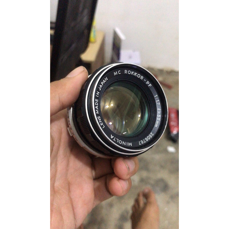 lensa vintage minolta