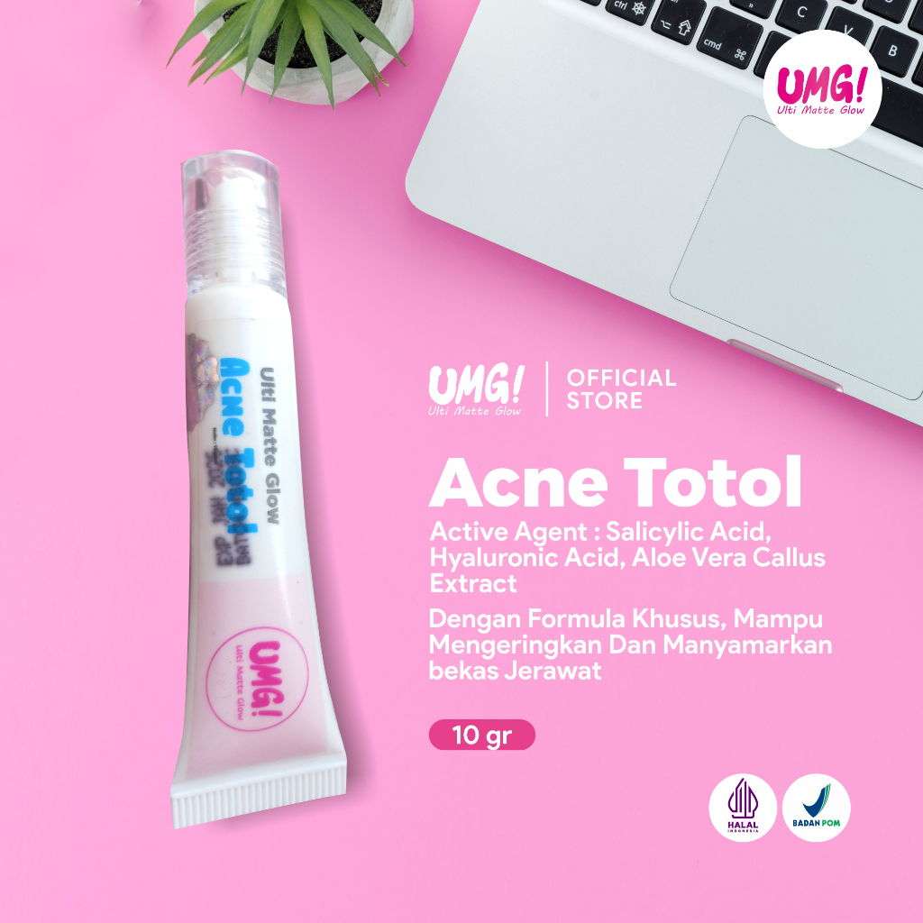 UMG Ulti Matte Glow (10gr) acne totol UMG (jerawat meradang)