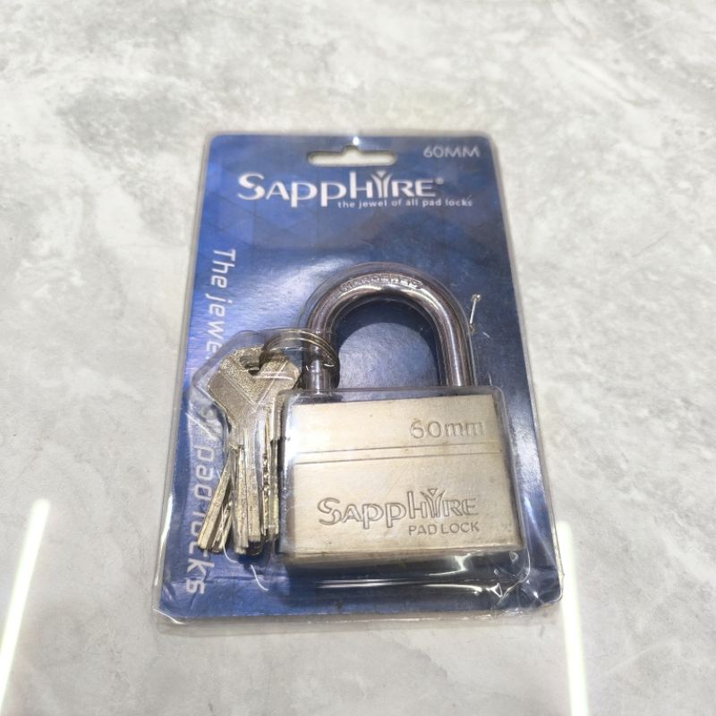 Gembok Padlock Kuat Sapphire 60 mm