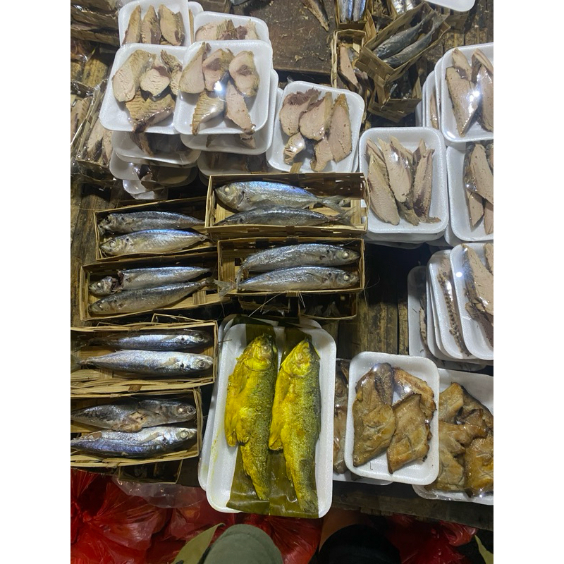 

ikan cue, bandeng presto, tongkol potong