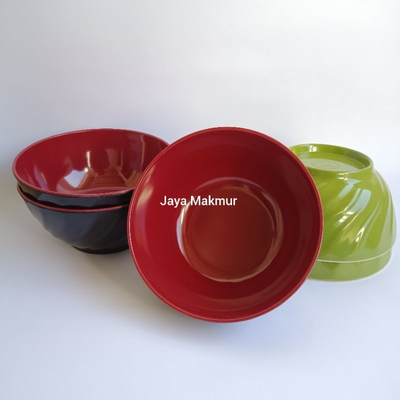 Mangkok melamin ulir 7 inch - Golden Dragon Melamine