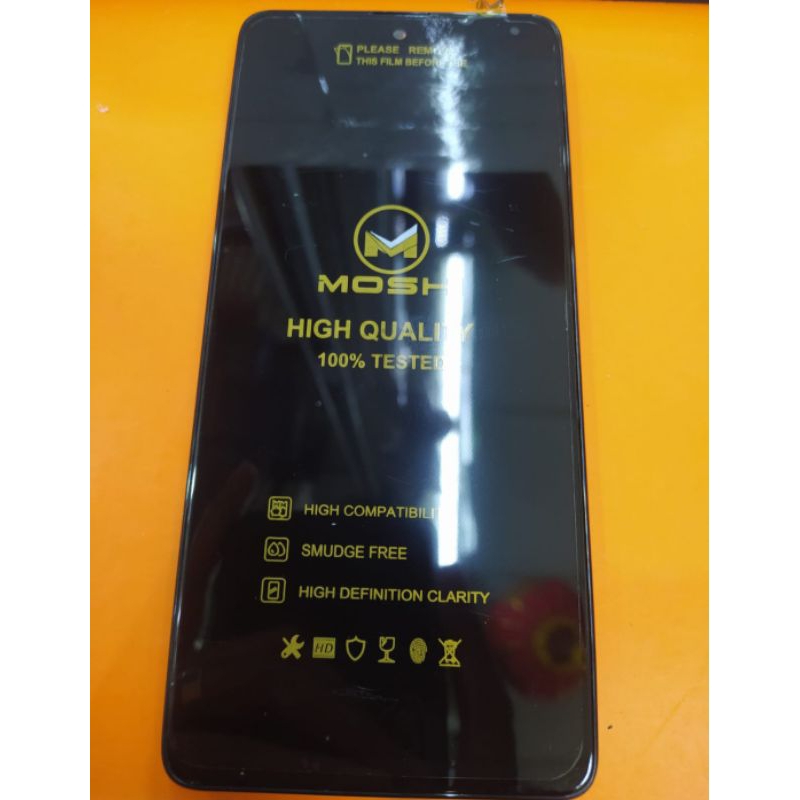 lcd samsung a71 + frame lcd + frame moshi a71 incell