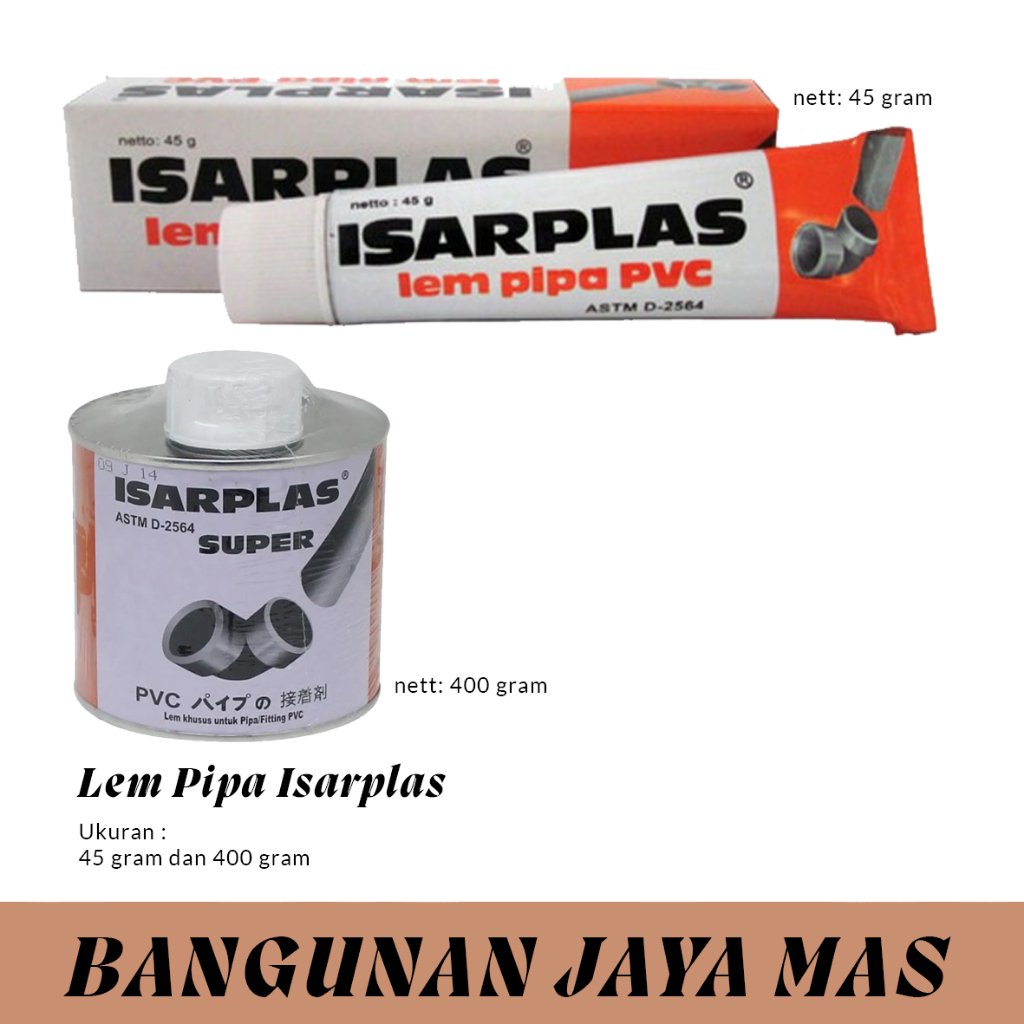 Lem Pipa Air Pralon Peralon Isarplas Odol Kaleng Kuas