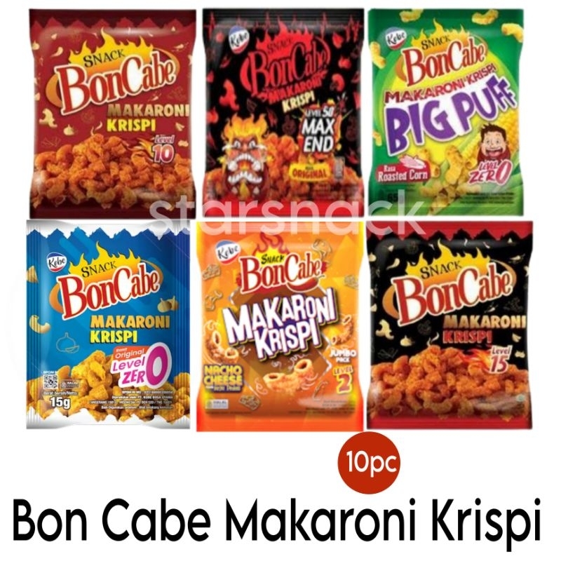 

Bon Cabe makaroni krispi renteng isi 10pc