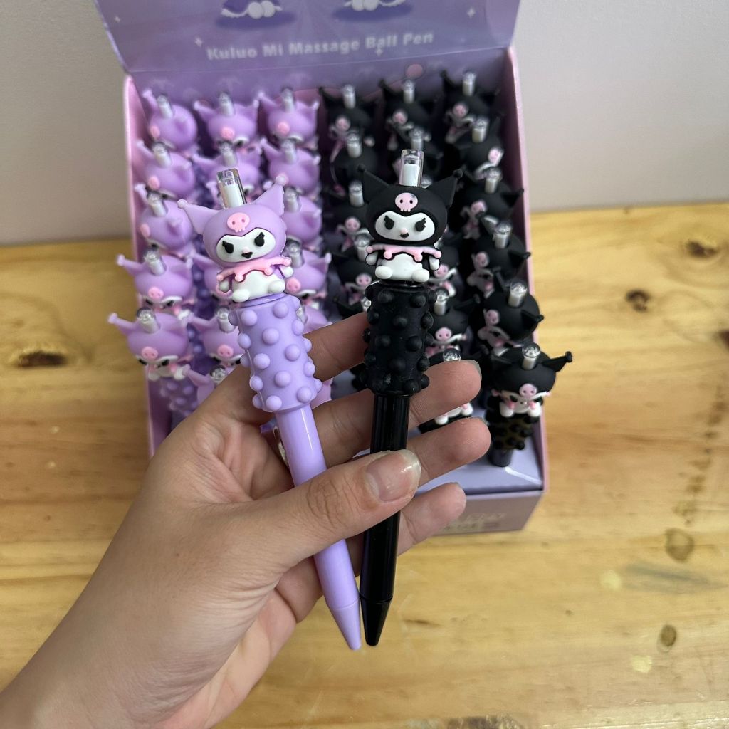 

PULPEN CETEK PIJAT KUROMI PENA GEL MEKANIK KUROMI MEWAH LUCU TERMURAH