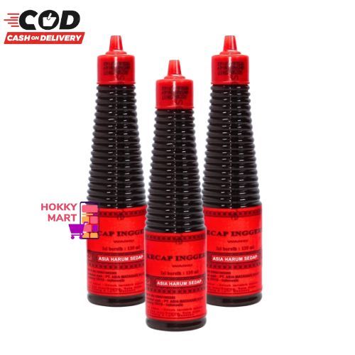 

[ HOKKY ] Kecap Inggris Asia Harum Sedap 135ml