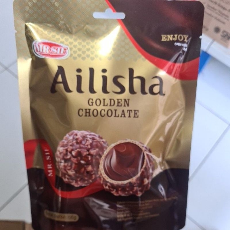 

Ailisha golden chocolate 66 gr
