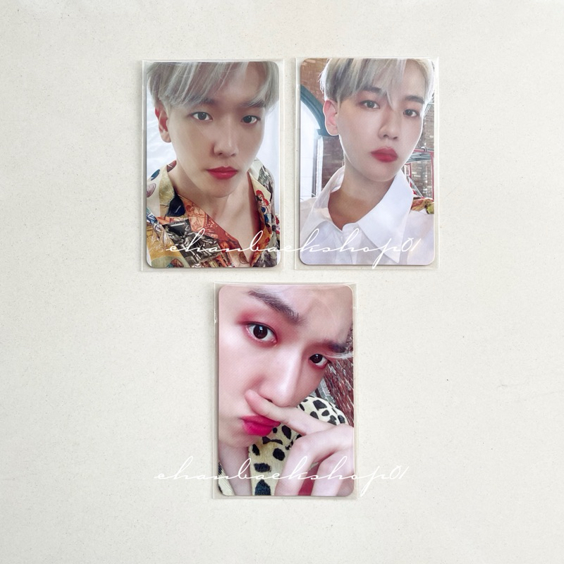 BAEKHYUN JAPAN ALBUM PHOTOCARD OFFICIAL