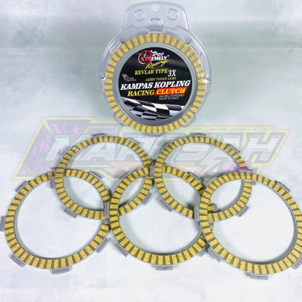 Kampas Kopling Tiger Megapro GL Xtremely Racing MARQSAH RACING