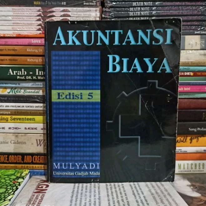 BuKu Original AKUNTANSI BIAYA Edisi 5 MULYADI Universitas Gadjah Mada Bekas