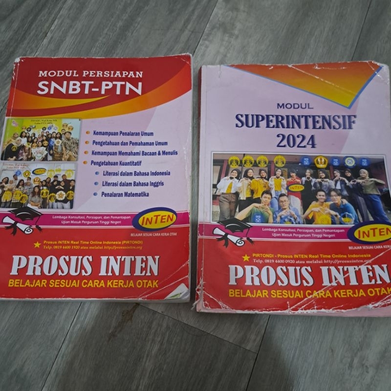 

[BACA DESKRIPSI] modul supin & intensif