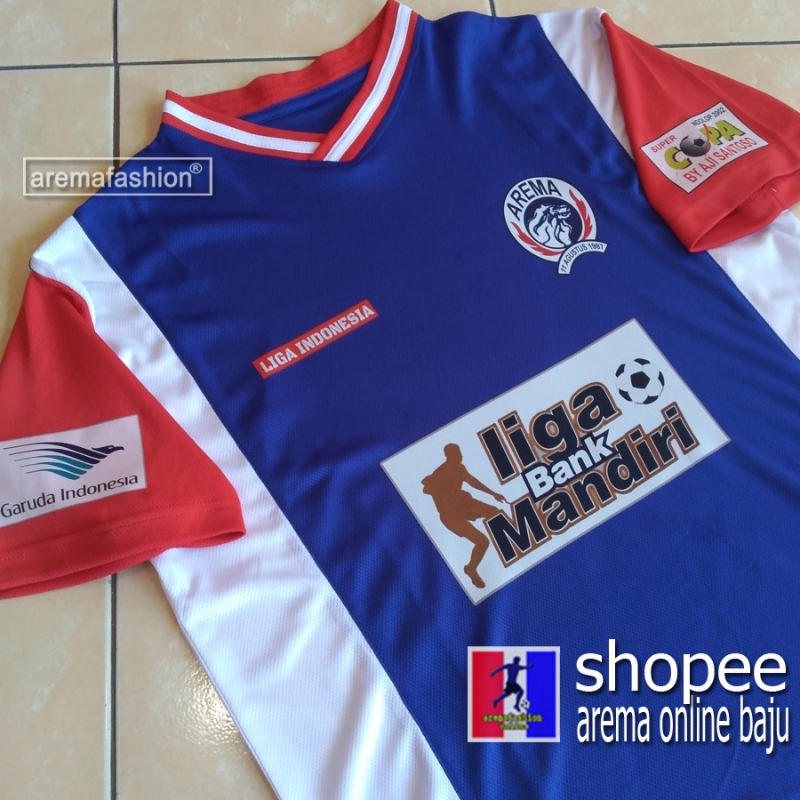 JERSEY AREMA KLASIK 2002 LIGA / COPA - arema online baju aremafashion