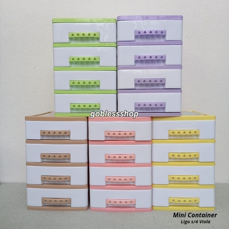 Mini Container / Laci Serbaguna Ligo S/4 Viola