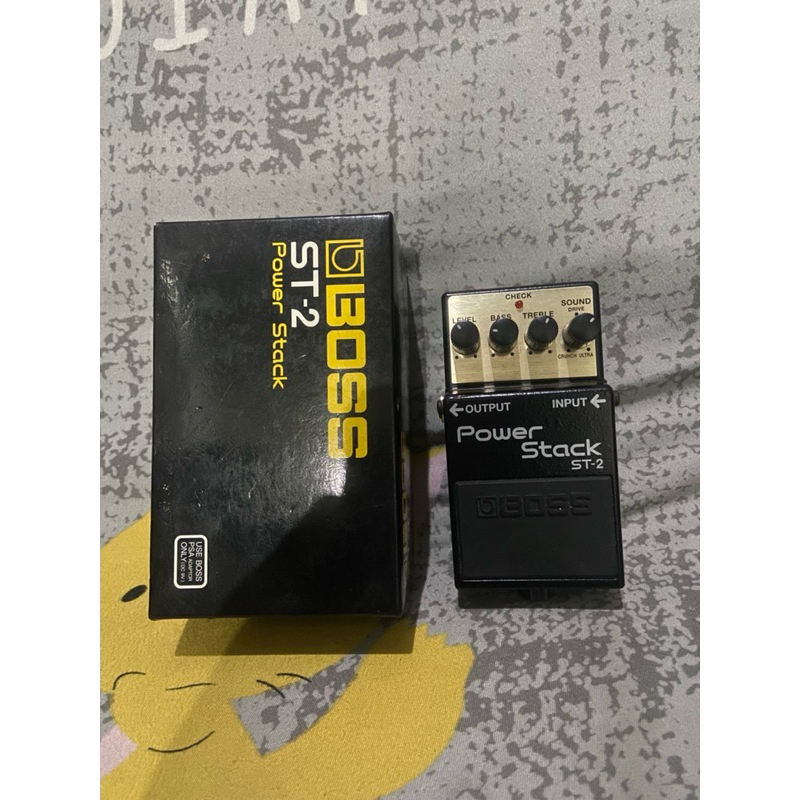 BOSS ST-2 Power Stack Overdrive Pedal Efek Gitar Second