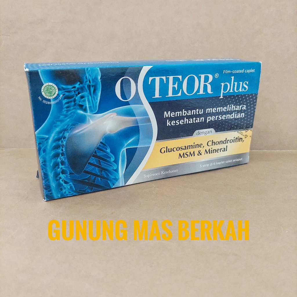 OSTEOR PLUS  Osteor Plus osteor plus  Kaplet -  mengatasi nyeri sendi dan kesehatan persendian