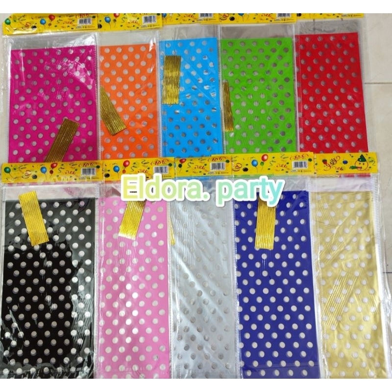 

Plastik Snack Motif Polkadot/Plastik Snack Ulang Tahun