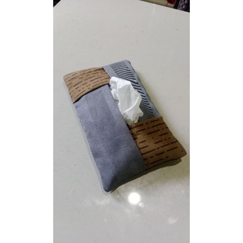 Cover Tissue Travel Tempat Tisu Simpel Sarung Tisu Kain