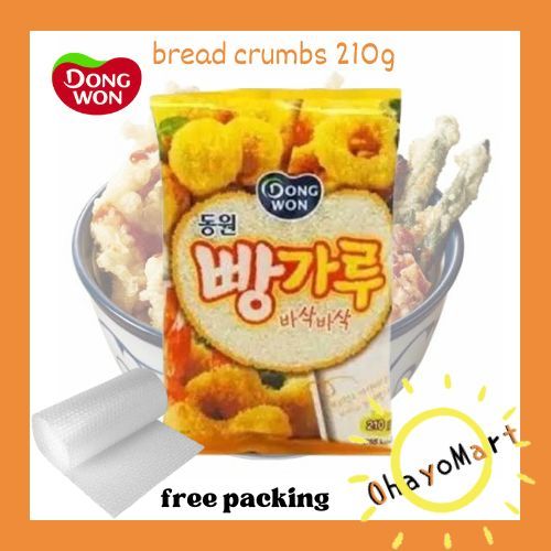 

Dong Won Tepung Korea/ Bread Crumbs/ Tepung Roti/ Tepung Goreng 210g